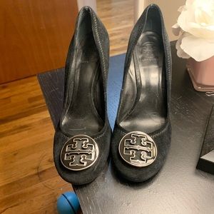 Tory Burch Suede Wedge